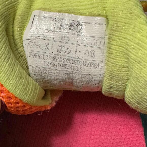 Colorful Rainbow ASICS GEL-NOOSA TRI 8 Running Trail Athletic Sneakers Size 8.5 - Picture 6 of 6